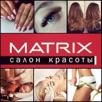 Логотип компании MATRIX, парикмахерская