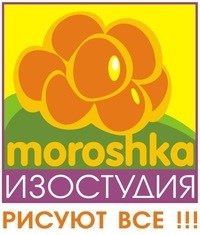 Логотип компании moroshka, изостудия для детей и взрослых